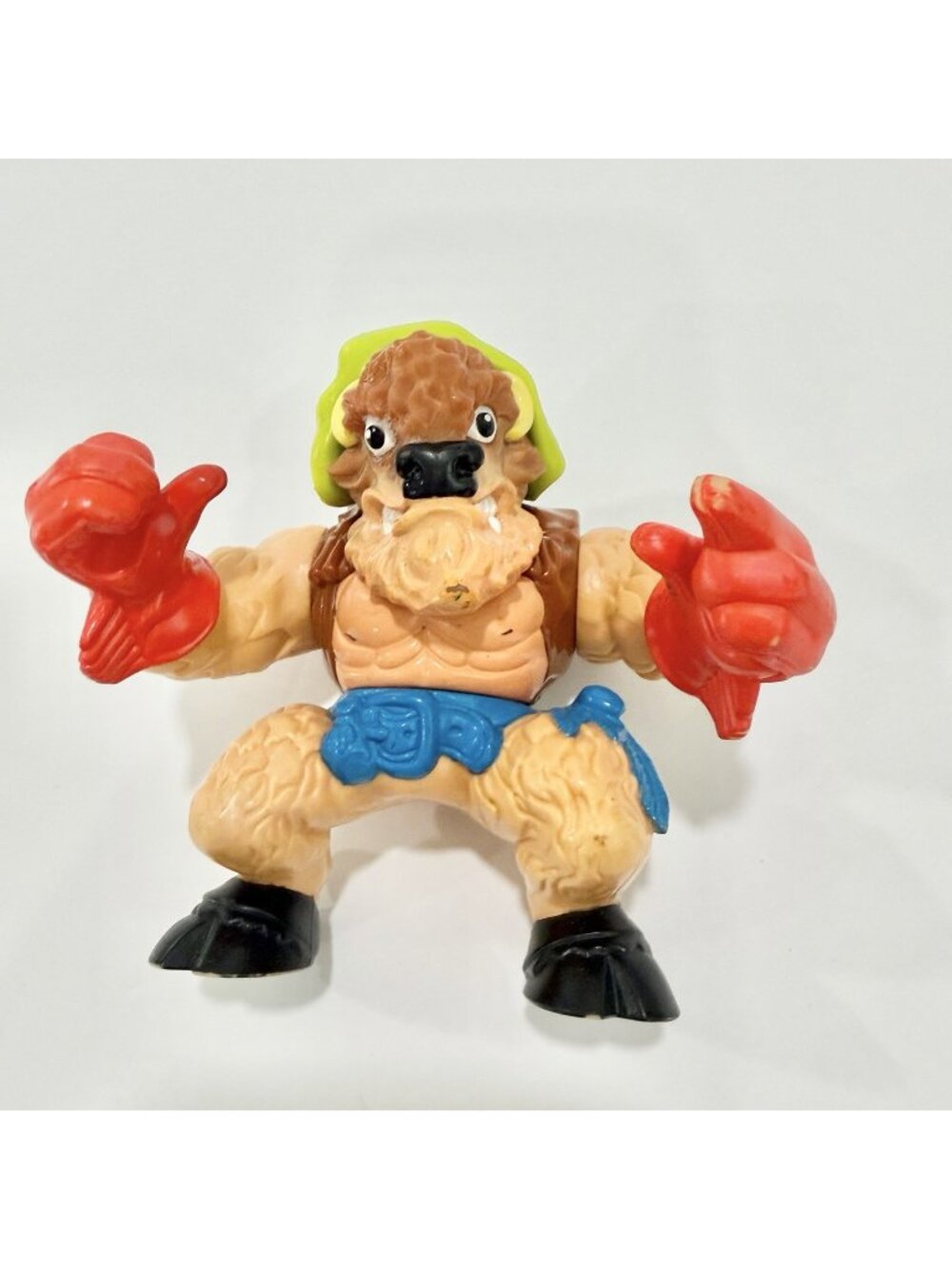 1991 Hasbro Wild West C.O.W.-Boys of Moo Mesa Buffalo Bull Action Figure Vintage